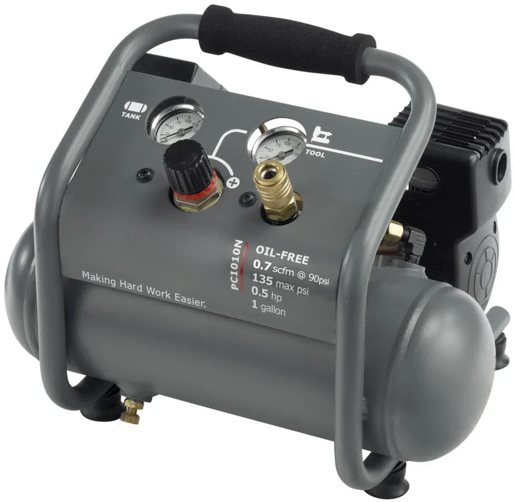 Finish/Trim Air Compressor.1 gal..1/2 HP