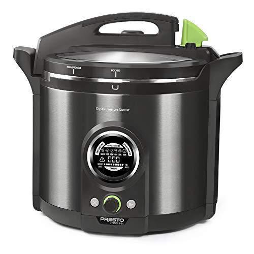 12-Quart Digital Canner. Black Stainless Steel