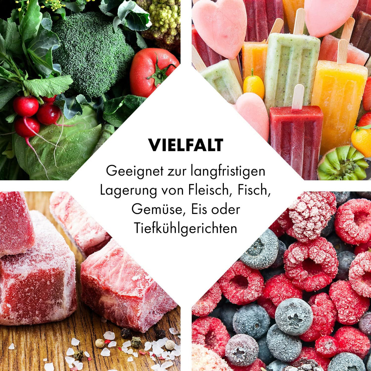 Klarstein Gefriertruhe Klein und Schmal. Freistehende Kleine Gefriertruhe. 78 Liter Tiefkühltruhe. Kleine Kühltruhe mit Einhängekorb.