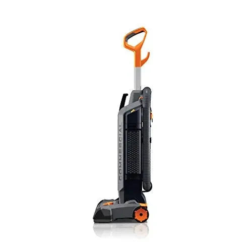 15-Inch Commercial Upright Vacuum Cleaner with Intellibelt. for Carpet and Hard Floors. Gray