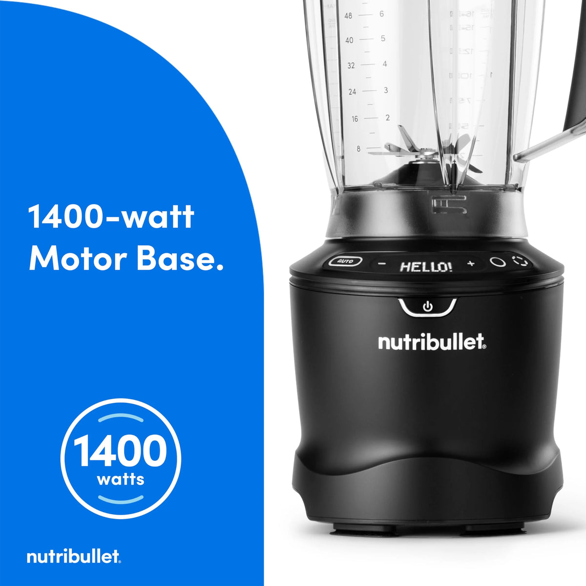 1400-Watt Blender Combo. Multi-Function Countertop Blender with Multiple Speed Settings. Gunmetal
