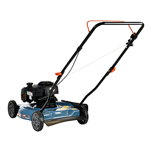 Gas Lawn Mower. 20-Inch. 125 cc 4-Cycle Briggs & Stratton Engine. Push Lawnmower