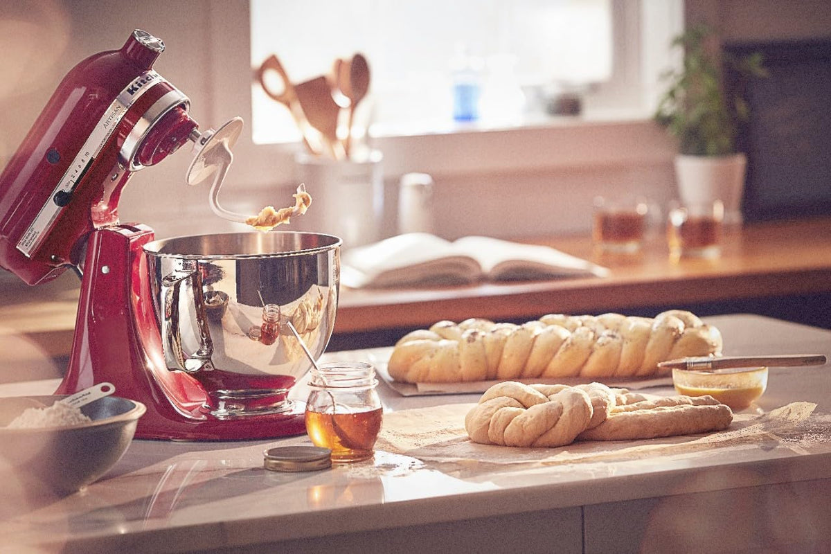 5-Quart Tilt-Head Stand Mixer. Electric Kitchen Mixer with Bowl. Multi-Speed Settings for Baking. Mixing and Food Preparation