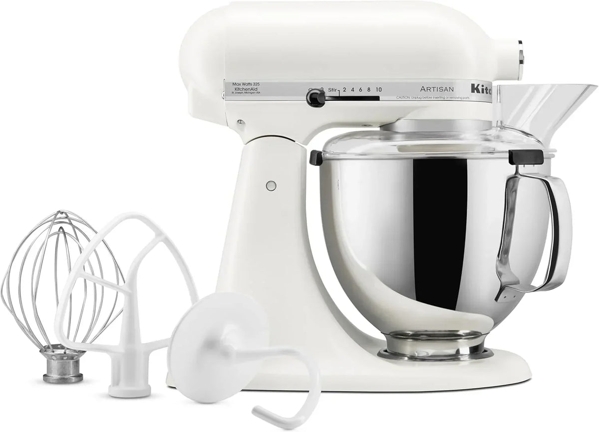 5-Quart Tilt-Head Stand Mixer. Electric Kitchen Mixer with Bowl. Multi-Speed Settings for Baking. Mixing and Food Preparation