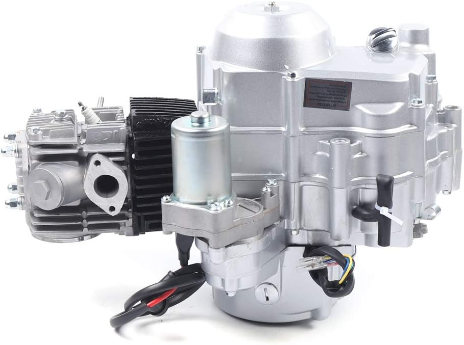 150CC 4 Stroke Engine Motor. Gy6 Single Cylinder Complete Engine Kit for 110cc-150cc Atvs and Go Karts and 11 Long Box Engine Size Scooters High-Flow Oil Pump CVT Carburetor Top Mount