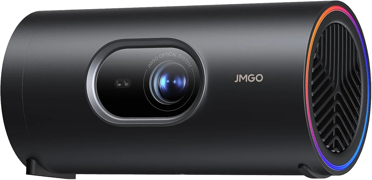 1080P intelligent portable projector. Google TV. 400 lumens. 8-watt Dolby Digital Sound. 3D activation function. HDR10 standard. mini projector with Wi-Fi and Bluetooth functions. suitable for home and outdoor use. equipped with optical filter.