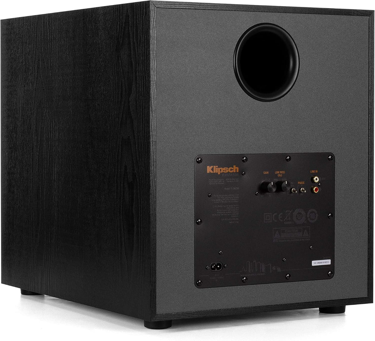 R-120SW Subwoofer. Black