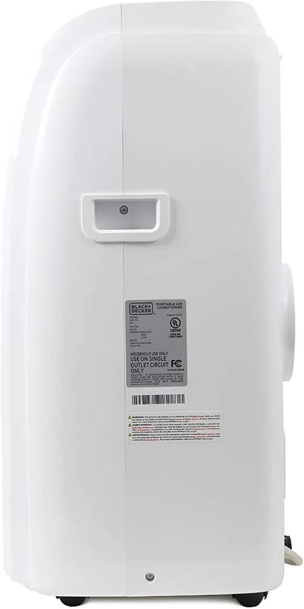 14.000 BTU Portable Air Conditioner with Heat and Remote Control. White