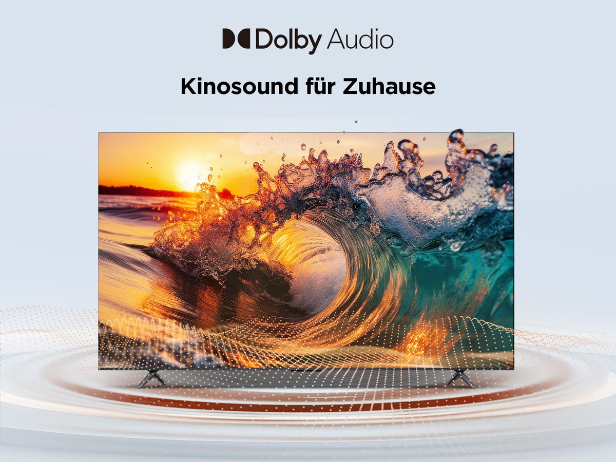 TCL 55V6C 55 Zoll Direct LED TV. 4K HDR Fernseher. Smart TV mithilfe von Google TV (Dolby Audio. Motion Clarity. Kompatibel mit Google Assistant &