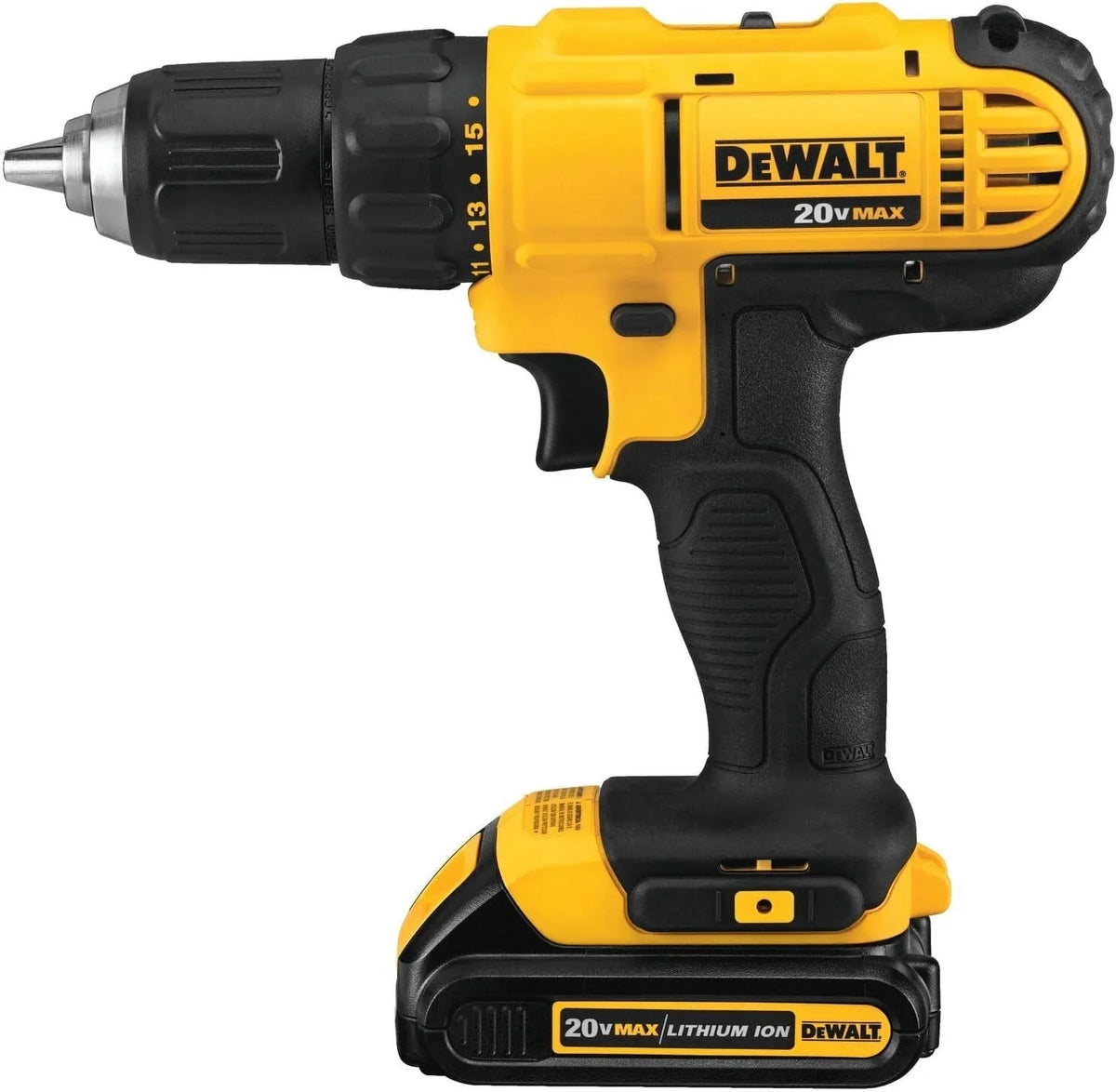 20V MAX Cordless Drill and Impact Driver. Power Tool Combo Kit with 2 Batteries and Charger