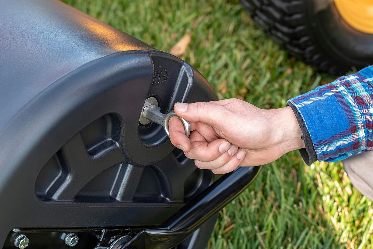 18 x 48 Tow Behind Poly Lawn Roller 550 lbs Weight with Water. Poly Drum and Steel Frame. with Plug. Designed for Lawn and Garden Tractors