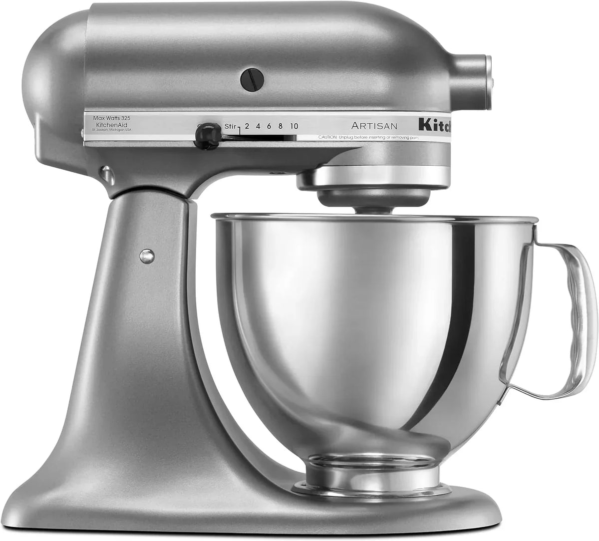 5-Quart Tilt-Head Stand Mixer. Electric Kitchen Mixer with Bowl. Multi-Speed Settings for Baking. Mixing and Food Preparation