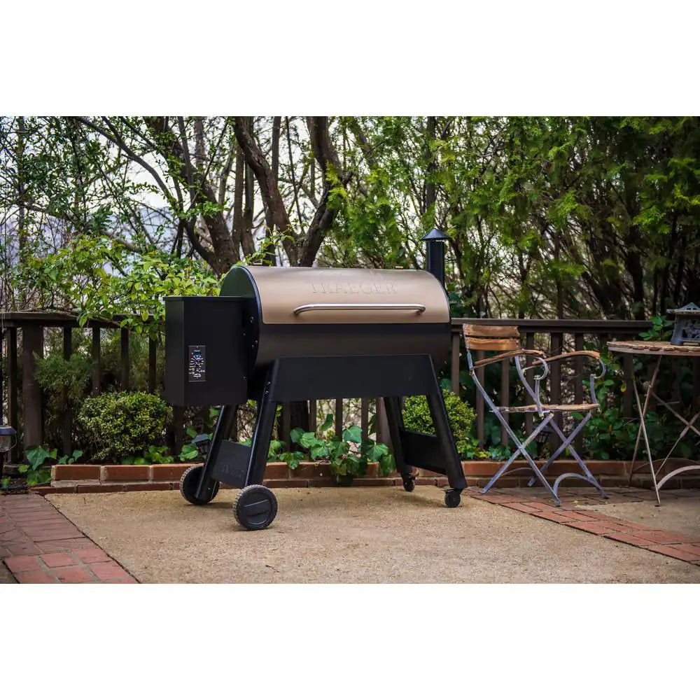 34-Inch Pellet Grill. Bronze