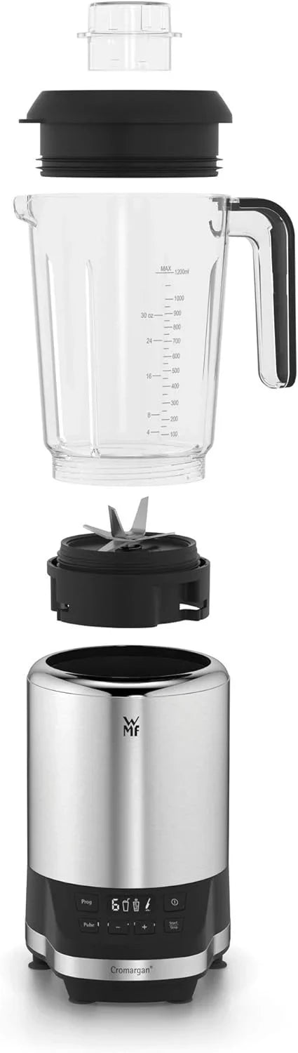 WMF Kult Pro Multifunktionsmixer Hochleistungsmixer. 30.000 U/min. Smoothie Maker. Standmixer. Ice-Crush Funktion. 4 Mixbehlter inkl. ToGo-Verschluss