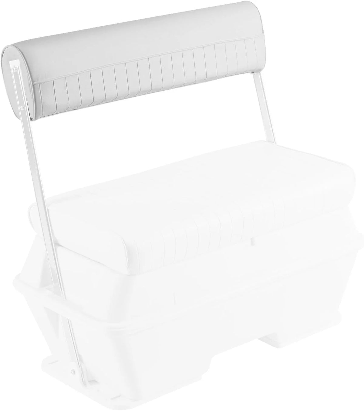 8WD156-R-B model replaceable backrest cushion. suitable for the Wes 8WD156 series 70-gallon rebounding rear-back cooling seats. white version