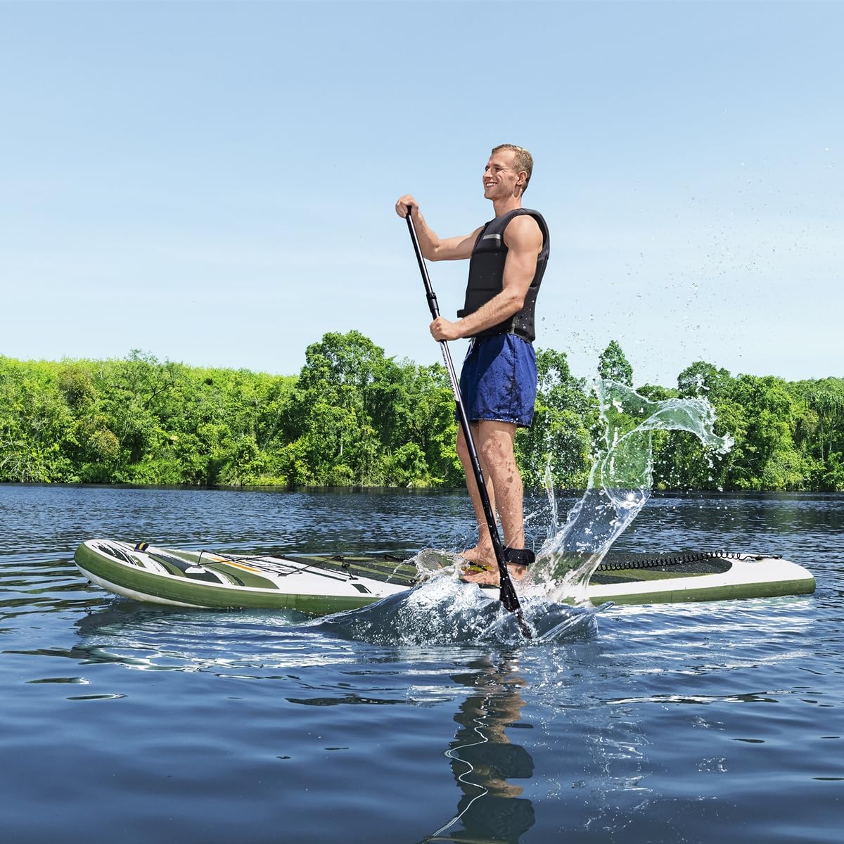 Hydro-Force SUP. aufblasbares Stand Up Paddle Board. komplettes Set. mehrere Stile. Größen. 2.4 m. 3.4 m. 3.8 m. 3.8 m. 3.8 m. 3.8 m