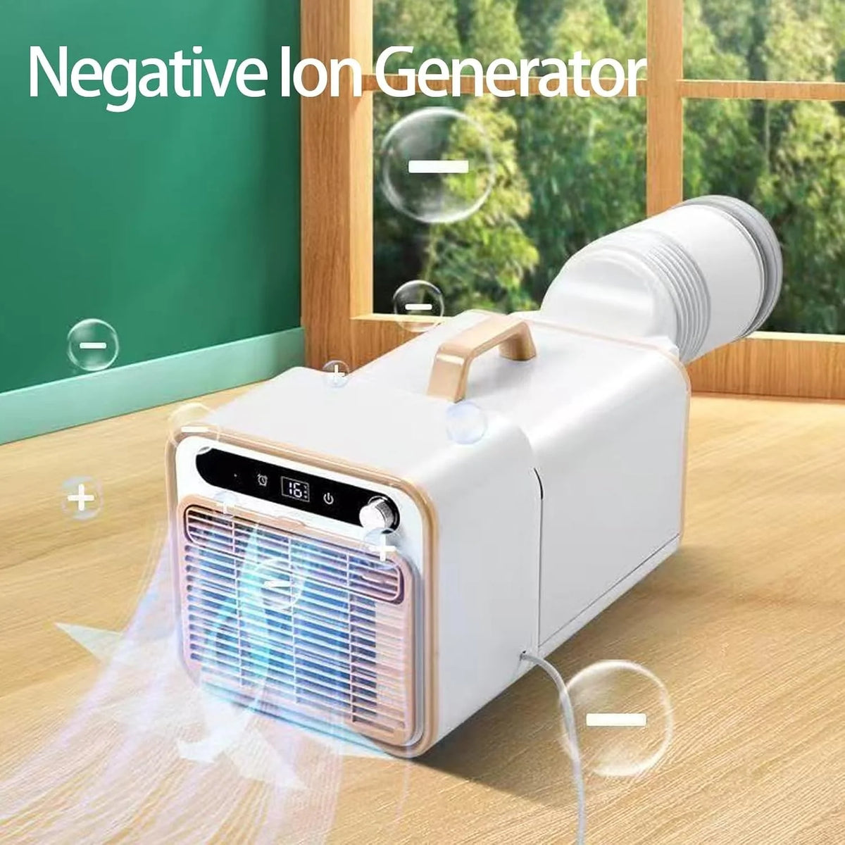 Tragbare Mini-Klimaanlage. Split-Kühlsystem. 5000 BTU. leise Kühlung. keine Fensterabdichtung erforderlich. Touch-Bedienung & Fernbedienung. Timer-