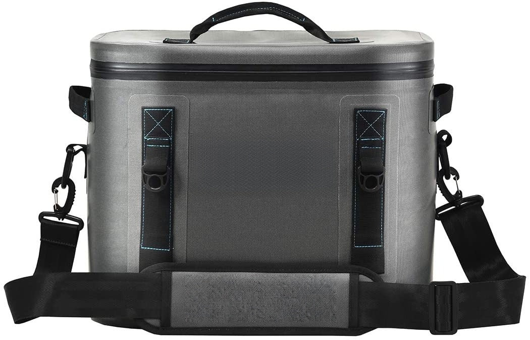 30-Can Portable Cooler Bag. Insulated Soft-Sided Cooler for Camping