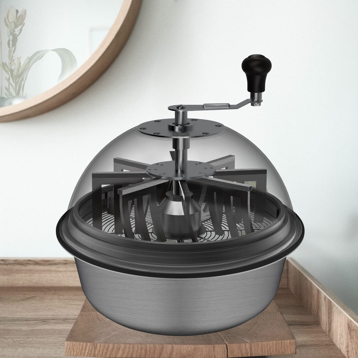16 Bud Leaf Bowl Trimmer with Stainless Steel Blades