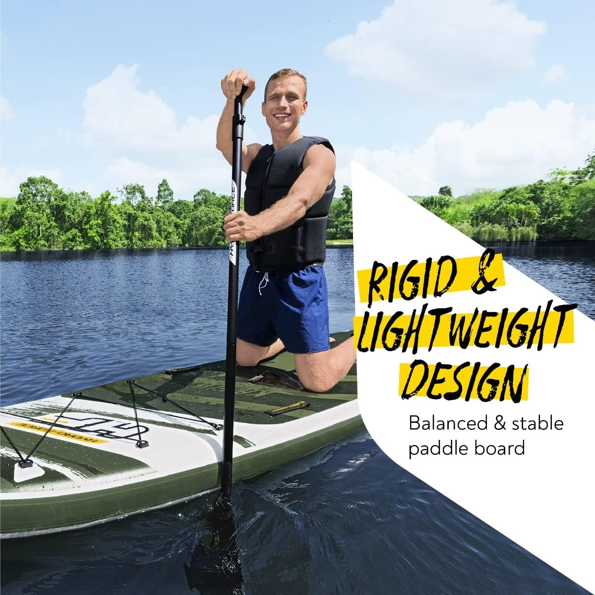 Hydro-Force SUP. aufblasbares Stand Up Paddle Board. komplettes Set. mehrere Stile. Größen. 2.4 m. 3.4 m. 3.8 m. 3.8 m. 3.8 m. 3.8 m