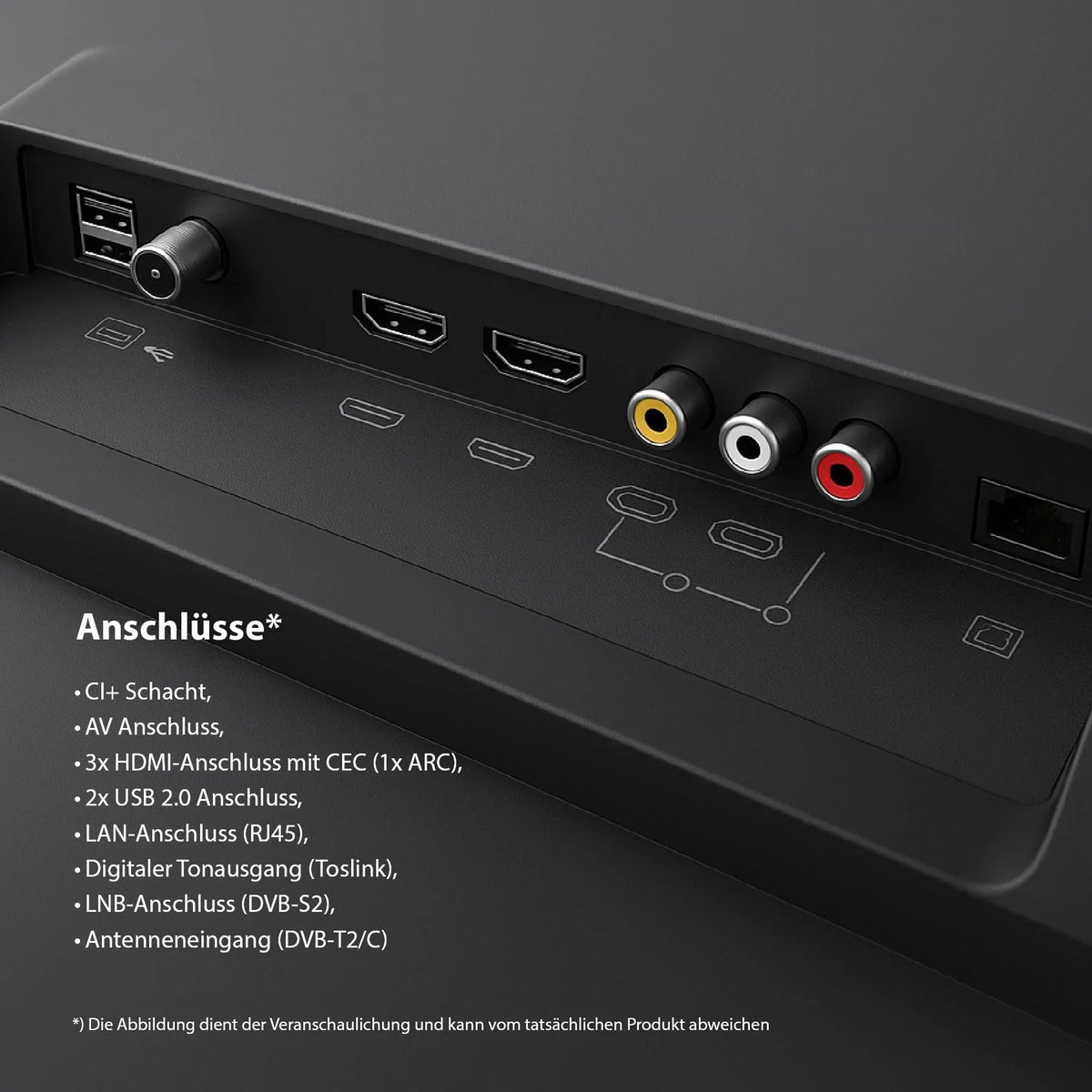 DYON ULTIMAX 40F-TI - 40 Zoll (100 cm) Full-HD Smart TV mit Tizen OS. Triple Tuner (DVB-C/-S2/-T2). Smart & Gaming Hub. Prime Video. Netflix. Disney+