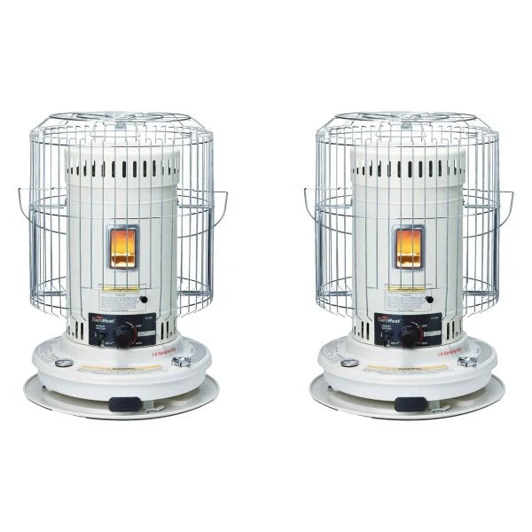 23.500 BTU Indoor/Outdoor Convection Kerosene Heater – 2-Pack. Portable Space Heater