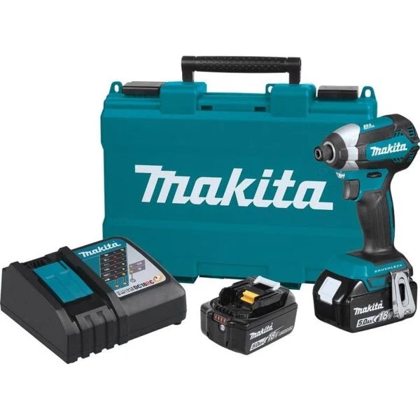 18V Brushless Impact Driver Kit – 1/4 Cordless with Battery & Charger