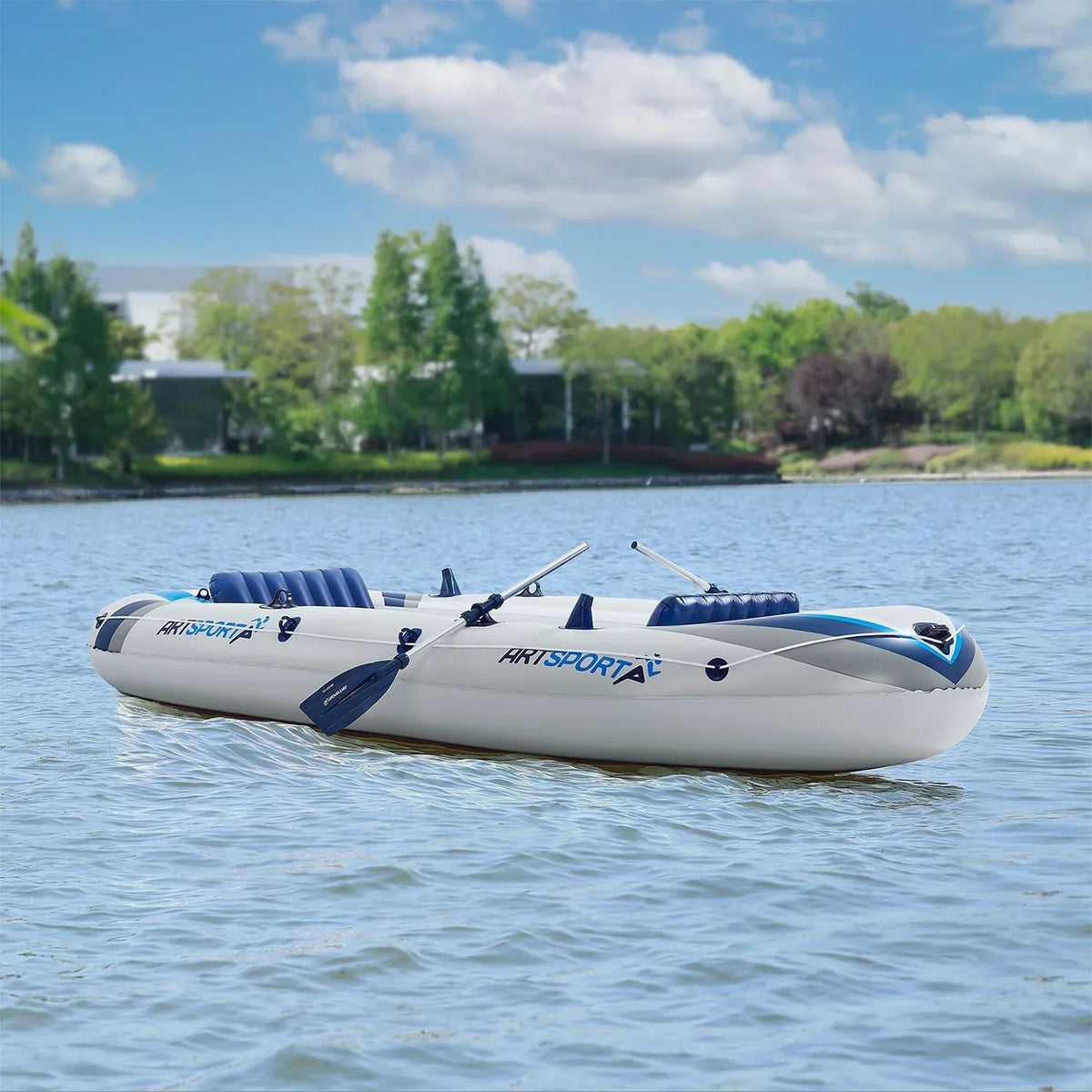 2025 Barco neumático con dos bancos - 3.22 m