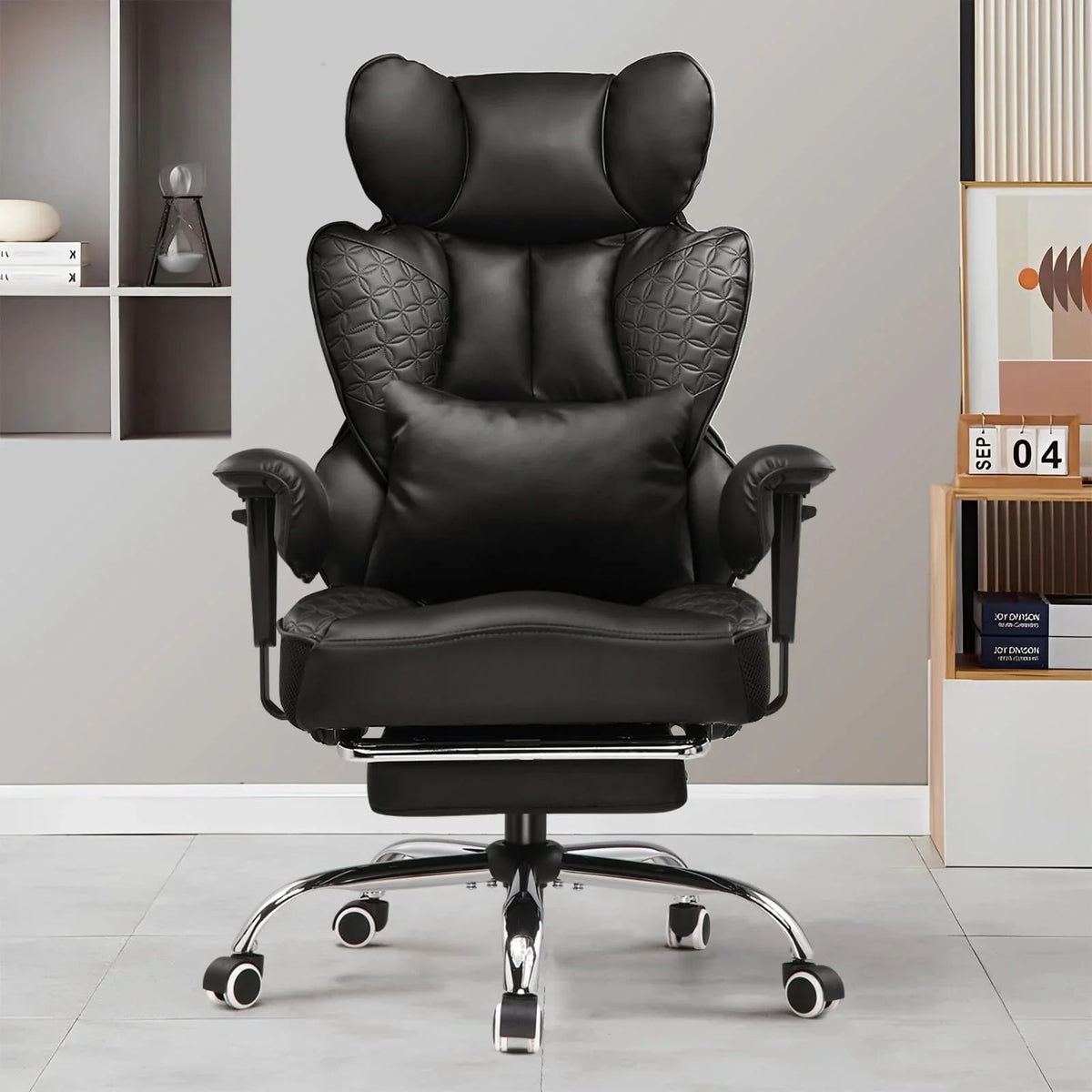 400 LBS Big and Tall Gaming Chair. Ergonomic High Back Computer Desk Chair for Gaming. Work and Home Office
