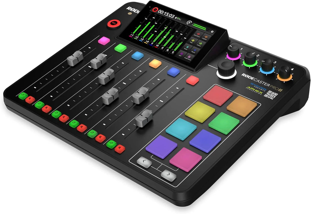All-in-One Production Solution for Podcasting. Streaming. Music Production and Content Creation.Black