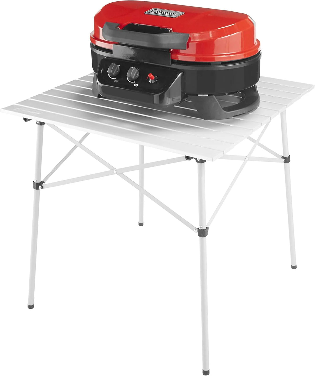 Portable standing propane grill