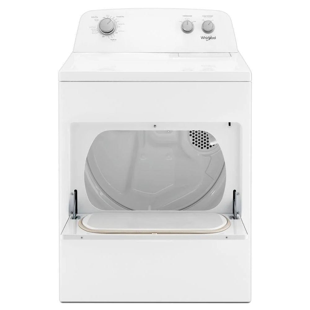 7.0 Cu. Ft. Electric Dryer. White