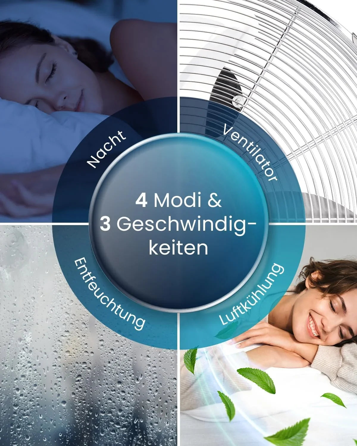 Pro Breeze 12000 BTU Mobile Klimaanlage (Räume bis 50m2) – Klimaanlage mobil mit App-Steuerung. Timer & LED-Display – inkl. Fensterabdichtung &