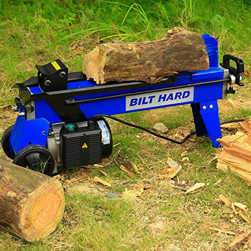 BILT HARD Log Splitter 6.5 Ton. Wood Splitter Electric Powered 15Amp with Hydraulic Ram