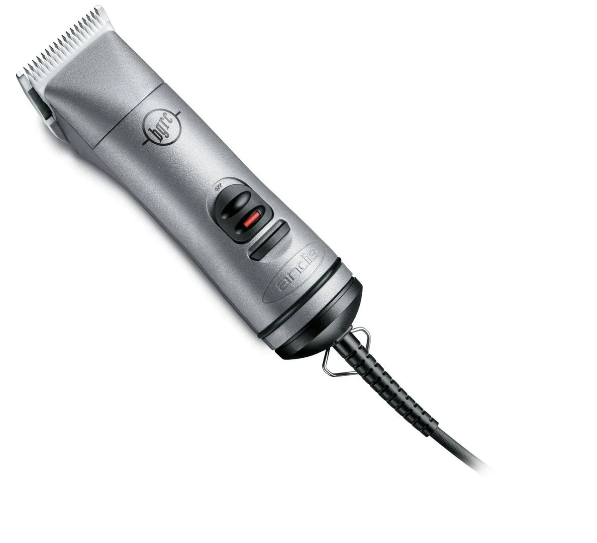 63965 Ceramic BGRC Hair Clipper with Detachable Blade. Silver