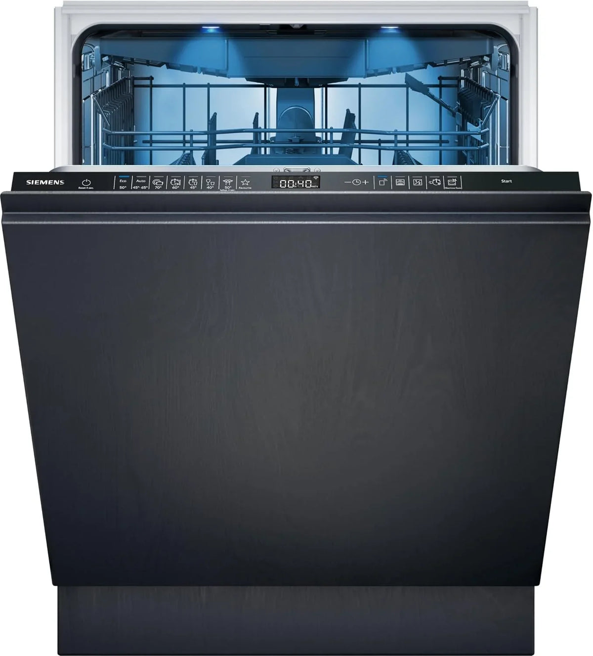 Siemens SX95EX12CE. iQ500 Smarter Geschirrspüler. Vollintegrierte Spülmaschine. 60 cm. Made in Germany. XXL. Besteckschublade. Extra leise. varioSpeed