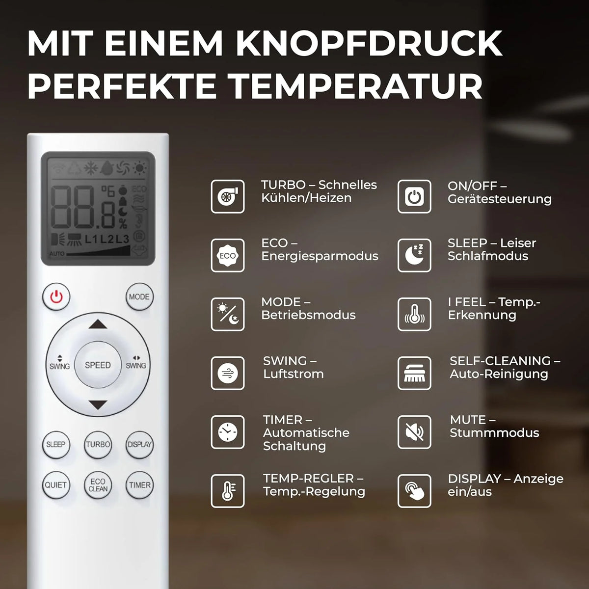 Kältebringer A+++ R290 Split Klimaanlage 12000 BTU (3.7 kW) - mit Heizfunktion. WiFi & App. bis 60m². sehr leise. 5m Kupferleitung. Kältemittel R290.