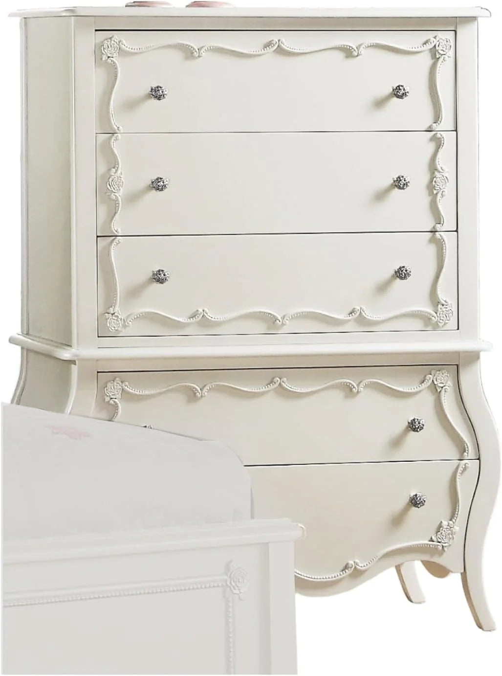Jewelry closet. pearl white