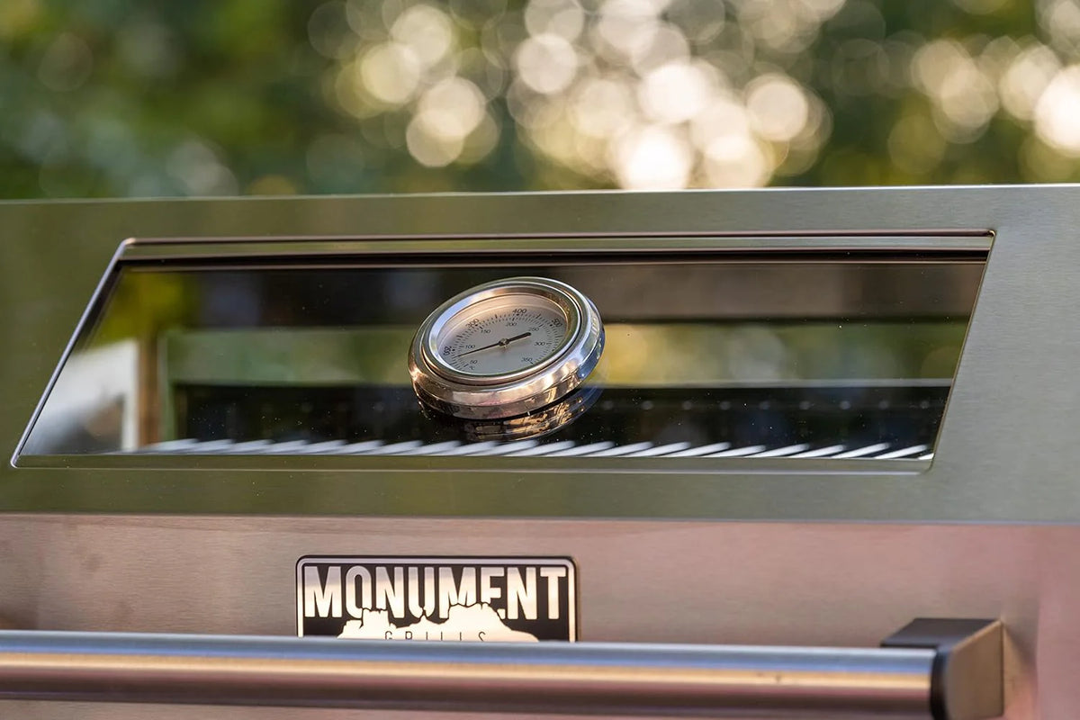 Larger 4-Burner Propane Gas Grills bbq Stainless Steel Heavy-Duty Cabinet Style with Knob Controls Side Burner Mesa 400m