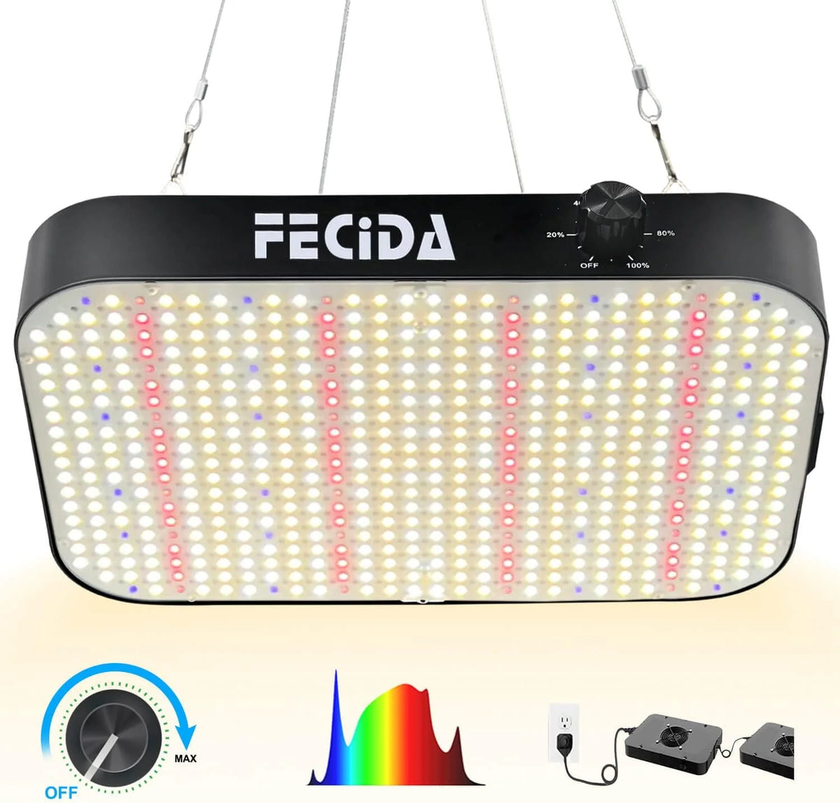 LED farming lamp. 800 watts. 5x5 feet type nutrient cultivation lamp