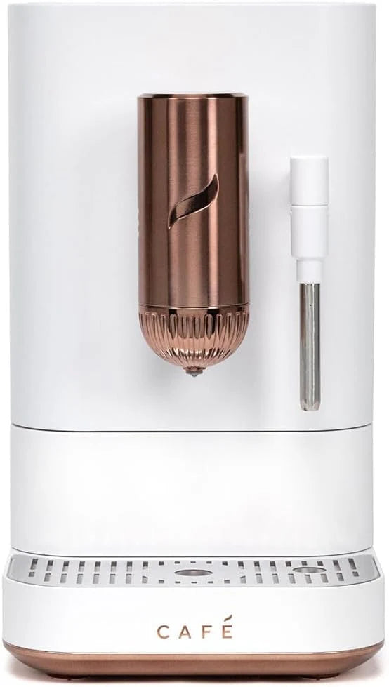 Automatic coffee grinder coffee machine. built-in milk frother. adjustable coffee bean grinder. one-button brewing function