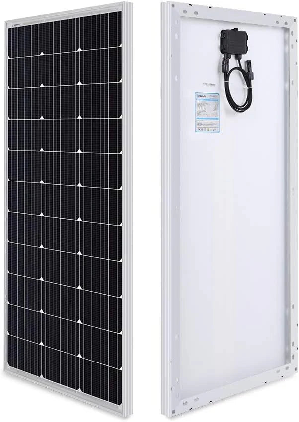 400 Watt 12 Volt Premium 4 Pcs 100W Panel+40A MPPT Charge Controller+ Bluetooth Module Fuse+ Mounting Z Brackets+Adaptor Kit +Tray Cables Set. 400W. Grid 12V Solar Power System