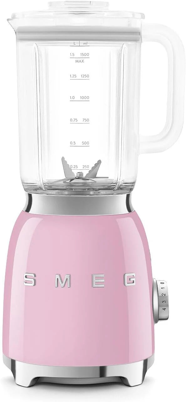 Backwash-style blender - 600-watt countertop blender. equipped with a 48-ounce BPA-free capacity container. featuring 3 speed modes and pulse function. ice crushing function and juice blending function - adopts the 50th anniversary design style - gen