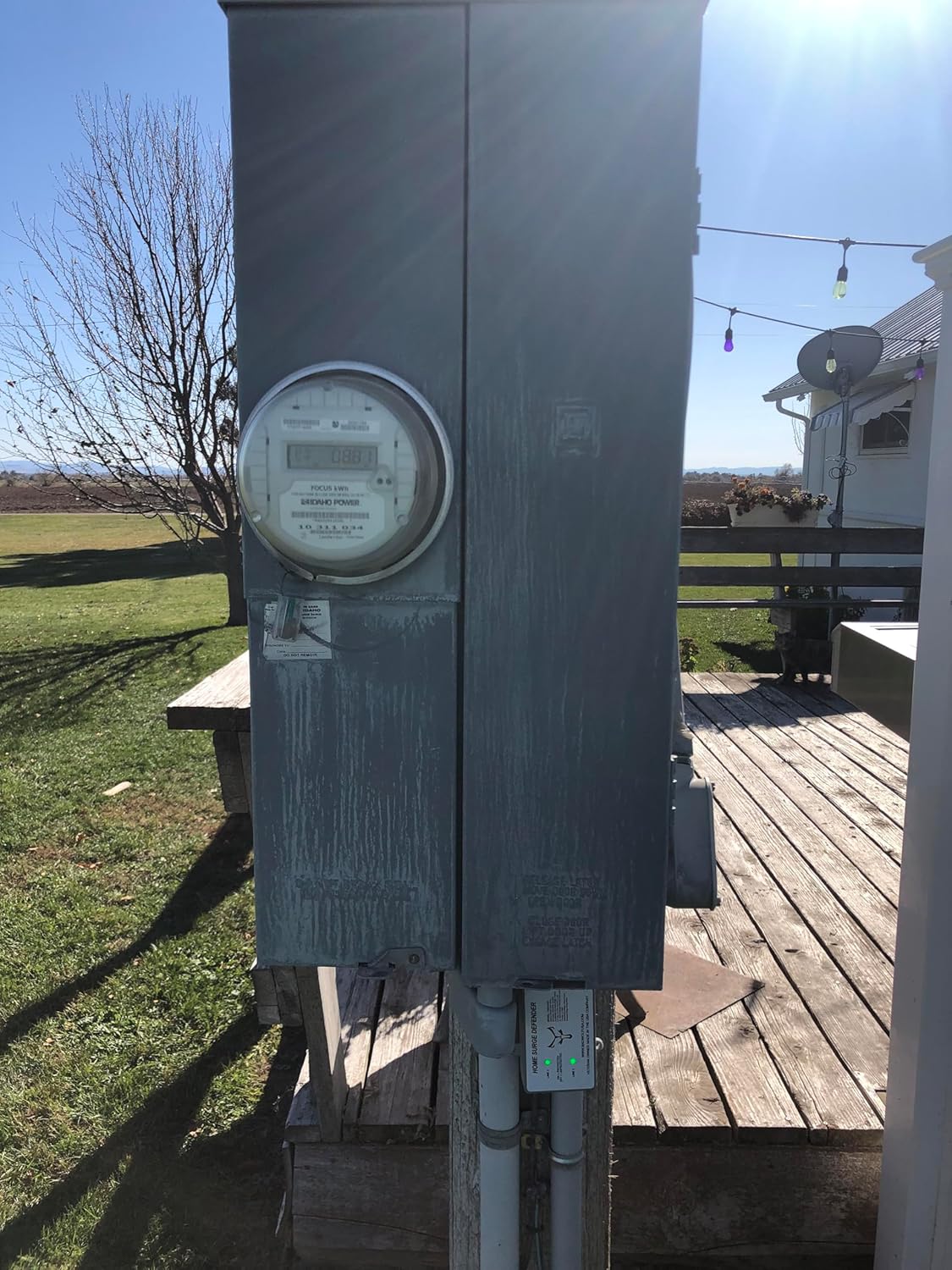 Whole House EMP Surge Protector. 260kA of Surge Protection to Help Shield Your Home from Lightning. EMP. CME and Solar Flare Damage.