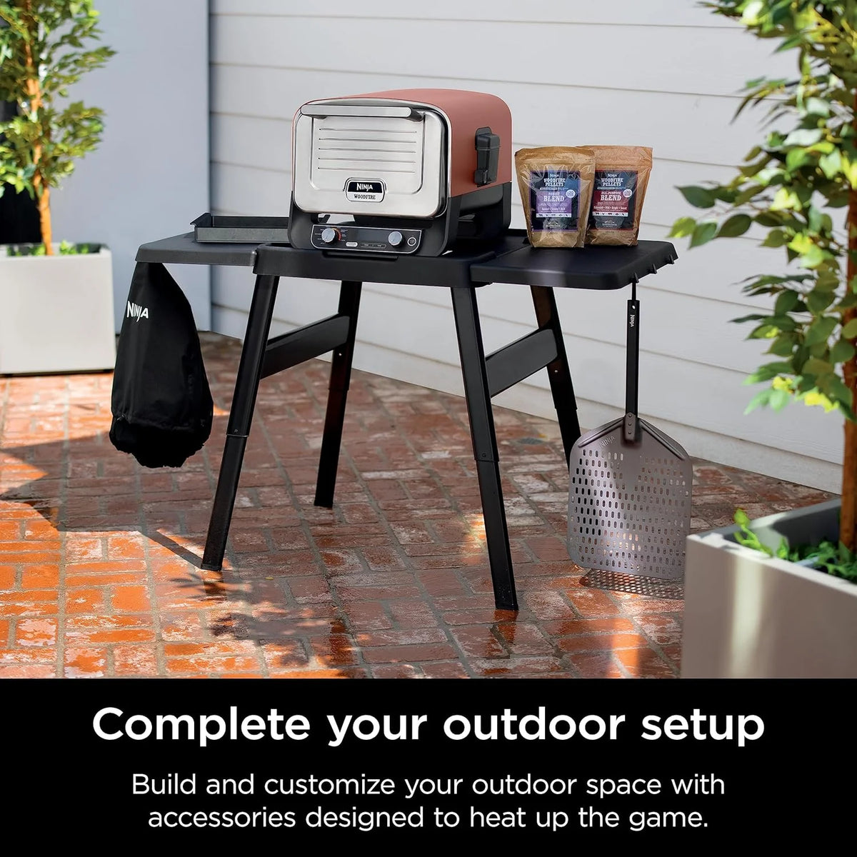 Artisan Outdoor Pizza Oven. 12 inches. can make pizza in 3 minutes. Neapolitan style. thin crust. New York Chicago style. custom model. maximum temperature 700 degrees Fahrenheit. electric heating. baking. grilling. and fermentation functions.