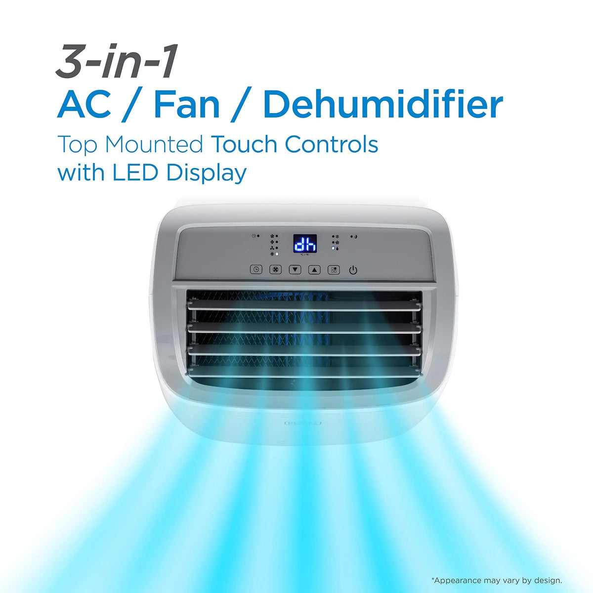 8.000 BTU Portable Air Conditioner up to 350 Sq.Ft