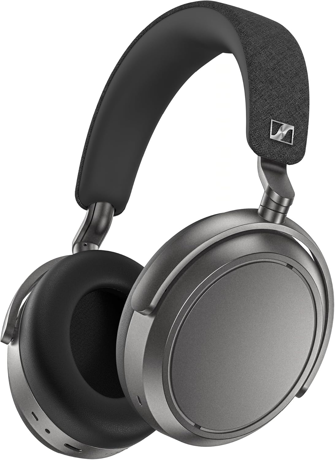 Consumer-grade audio power 4 wireless headphones - Support Bluetooth connection. equipped with adaptive noise cancellation function. clear calls. up to 60 hours of battery life. and customizable sound effects. White model.
