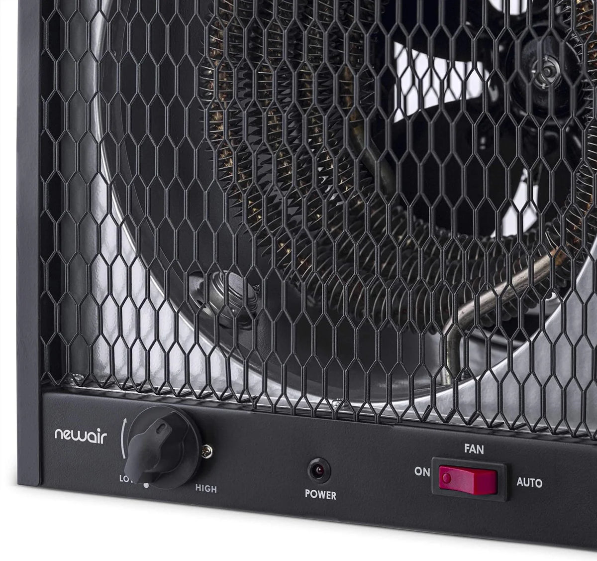 Portable Heater (240V) Portable Electric Garage Heater Heats Up to 600 sq. ft. with 6-Foot Cord Wrap and Carrying Handle | 5600 Watt Portable Electric Shop Heater for Garage and Work Shop