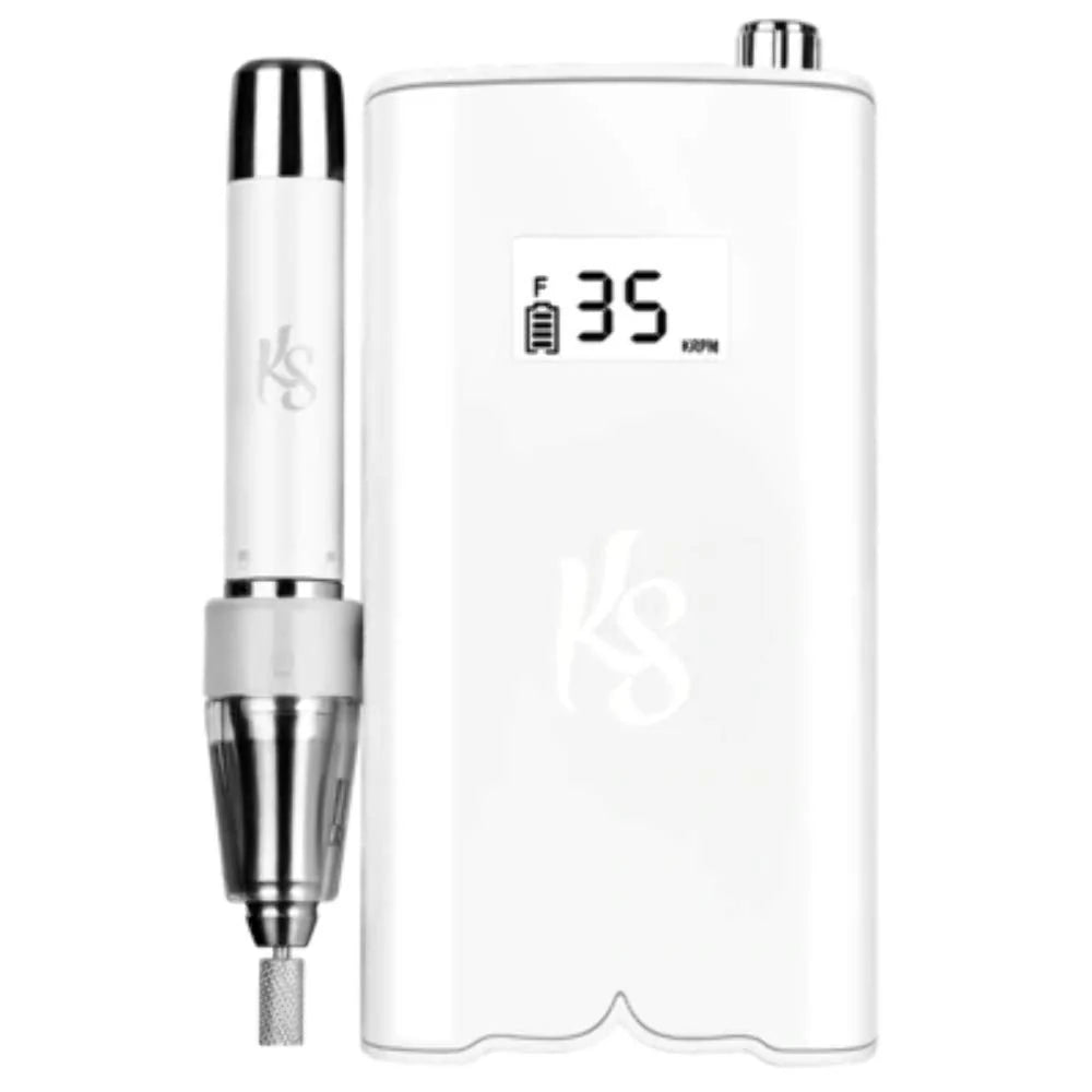 Electric drill | Portable. rechargeable and wireless | White