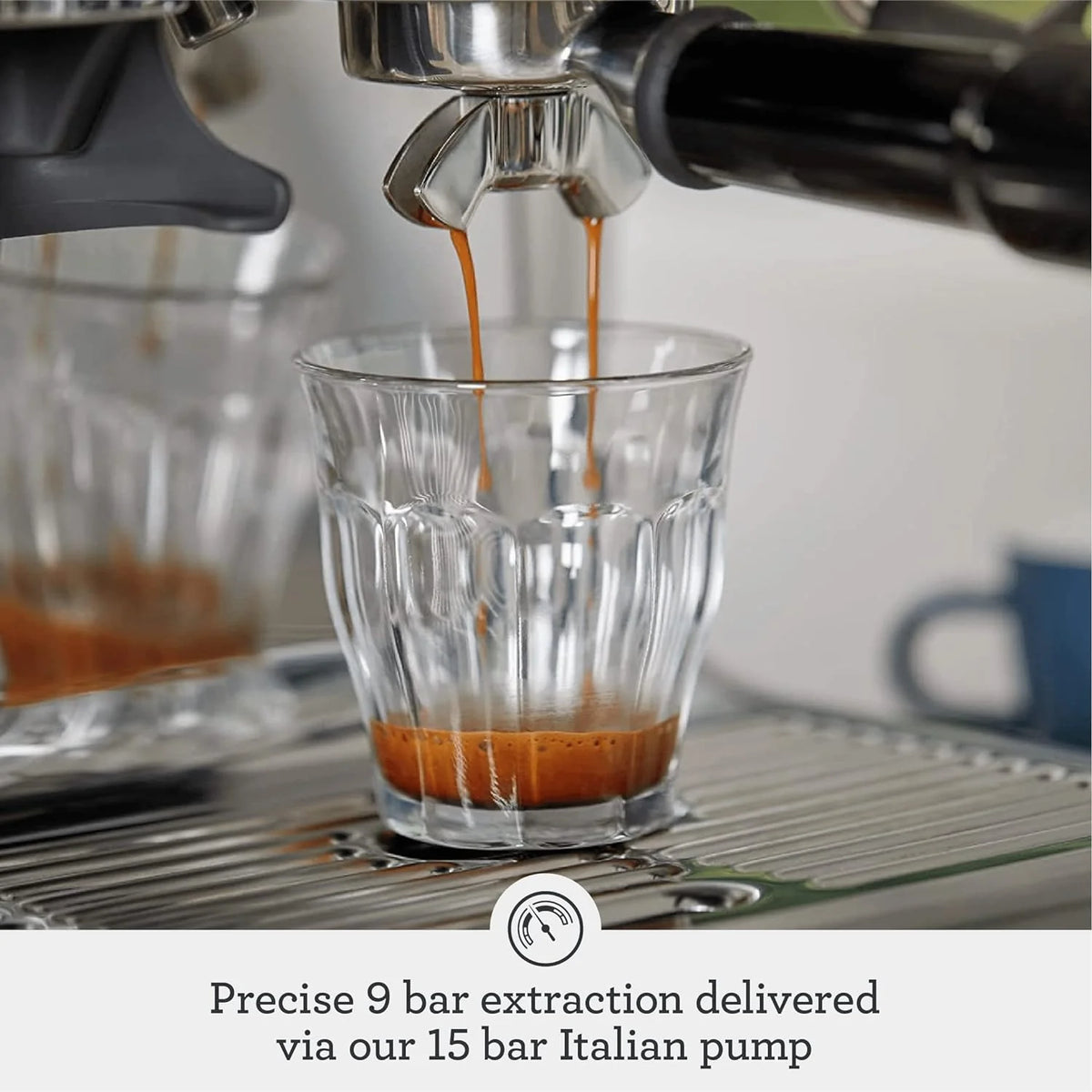 Express Espresso Machine. One Size. Brushed Stainless Steel